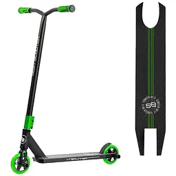 Самокат трюковий Best Scooter 82х50х10 см Чорно-салатовий 000254811