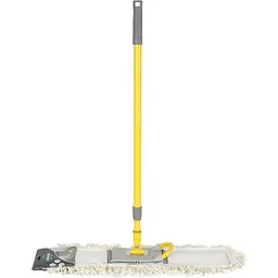 Швабра Eco Fabric Lux насадка з бавовни 60 см ручка-телескоп 92-132 см (EF-6025-D) - мініатюра 4