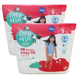 Підгузки - трусики Fred & Flo розмір 9 (19+ кг), 52 шт