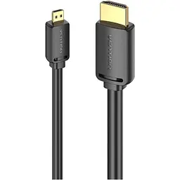 Кабель Vention HDMI-microHDMI 3 м (AGIBI) - мініатюра 2