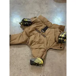 Зимовий комбінезон для собак " Good Luck" з кільцем на спинці, коричневий XL Multibrand zoo0006312