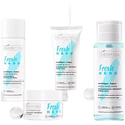 Міцелярна вода Bielenda Fresh Hero Moisturizing And Soothing для зняття макіяжу 400 мл - мініатюра 3