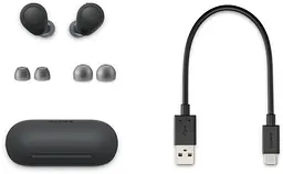 Навушники бездротові Sony WF-C700N TWS чорні - мініатюра 7