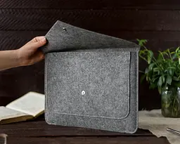 Чохол Gmakin Apple MacBook Pro 14` GM07-14 Felt Case (Grey) [73583] - мініатюра 5