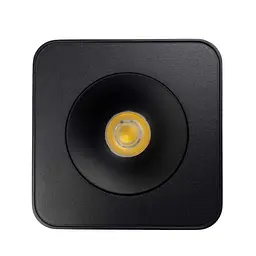 Світильник точковий накладний SIDNEY-S 10W 4000K IP20 квадрат чорний Violux ( 330451 ) - мініатюра 2