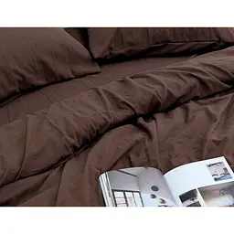 Підковдра Ecotton Євро фланель Dark Brown SB-186 210х220 см коричневий (25554) - мініатюра 5