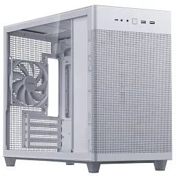 Корпус для ПК ASUS Prime AP201 White Tempered Glass (90DC00G3-B39010)