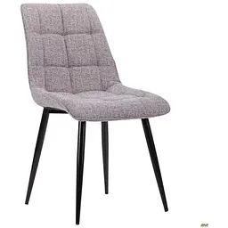 Стілець Art Metal Furniture Arkansas чорний/меланж сірий (545124)