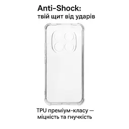 Чохол до мобільного телефона BeCover Anti-Shock Xiaomi Redmi Note 15 Pro Plus 5G Clear (714912) - мініатюра 4
