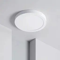 Стельовий світильник LEDUNI Downlight LED Круглий 12W 1200LM Теплий Білий 3000K IP20 Алюміній 161*28Hmm 2 шт. - мініатюра 5