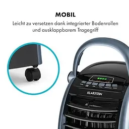 Мобільний кондиціонер-вентилятор Klarstein Klarstein Maxfresh 4-в-1 (10034640) - мініатюра 4