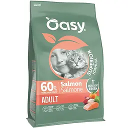 Сухий корм Oasy Dry Cat Superior Adult для дорослих котів лосось 300 г