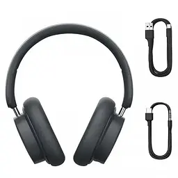 Накладні бездротові навушники Bowie D05 Wireless Headphones (NGTD02021) Cluster Black Baseus teh0030656 - мініатюра 2