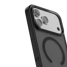 Чохол Ummi Colorful with MagSafe для Apple iPhone 17 Pro Max (6.9) Чорний / Black - мініатюра 3
