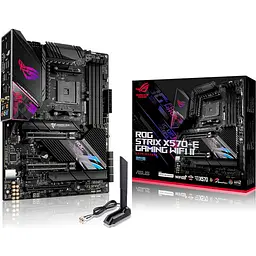 Материнська плата ASUS ROG STRIX X570-E Gaming WIFI II (ROG STRIX X570-E Gaming WIFI II) (Socket AM4, AMD X570, ATX) Б/в - мініатюра 6