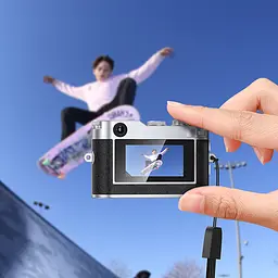 Фотокамера HOCO DV210 Mini digital camera Black - мініатюра 7