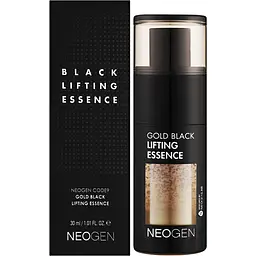 Есенція для обличчя Neogen Dermalogy Code 9 Gold Black Essence Renewal преміальна з додаванням золота 30 мл - мініатюра 2