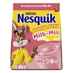 Суміш для приготування напою Nesquik Milk-Mix зі смаком полуниці 350 г