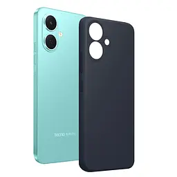 Чохол MAKE Tecno Spark Go 2 Silicone Black - мініатюра 4