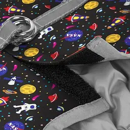 Шлея для собак WAUDOG Clothes з QR паспортом NASA S1 (2920) - мініатюра 3