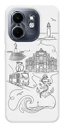 TPU чохол Demsky Odesa spirit для Infinix Smart 9 4G / Hot 50i