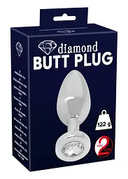 Анальний корок з каменем Jewel Buttplug Small - мініатюра 2