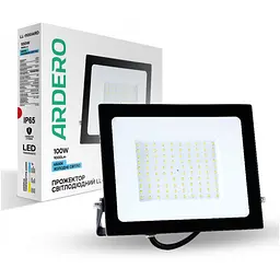 Прожектор світлодіодний Ardero LL-1100ARD 100 Вт 6500K чорний (80019) - мініатюра 2