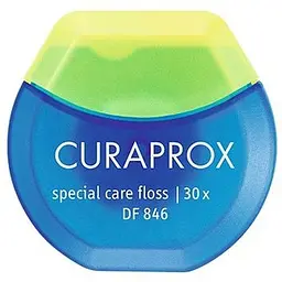 Зубна нитка Curaprox Implant saver нейлонова 30 м - мініатюра 2