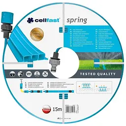 Шланг для поливу Cellfast SPRING, зрошувальний перфорований, 15м (19-022)