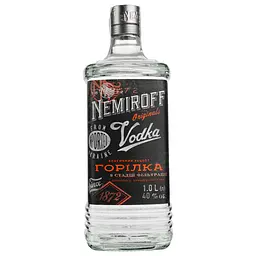 Упаковка горілки особливої Nemiroff Originals 40% 12 л (1 л х 12 шт.) - мініатюра 2