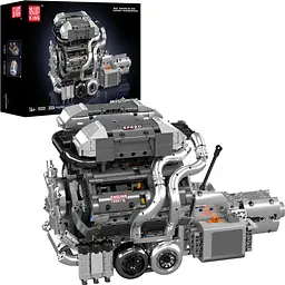 Конструктор Mould King Mking Двигун і коробка передач BGT Supercar W16 (10201) [161094]