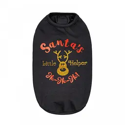Майка-борцовка Pet Fashion Litter Helper для собак, розмір XS2, чорна