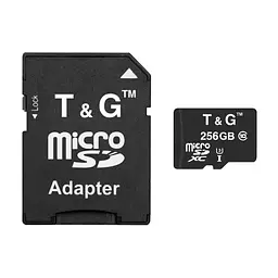 Карта пам'яті microSDXC, 256Gb T&G teh0020716