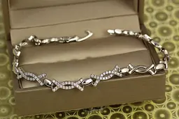 Браслет Xuping Jewelry Нью Йорк 19 см 6 мм сріблястий
