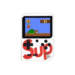 Портативна ігрова ретро приставка 400 ігор dendy денді SEGA 8bit SUP Game Box біла - мініатюра 2