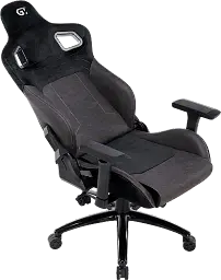 Геймерське крісло GT Racer чорне (X-2420 Black) - мініатюра 8