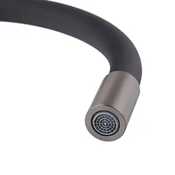 Змішувач для кухні Koer KB-70029-07 graphite KR5500 Графіт - мініатюра 8