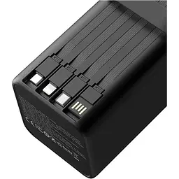 Зовнішній акумулятор XO PR286 50000mAh 22.5W Black (714810) [172655] - мініатюра 3