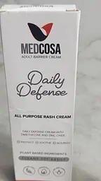 Оксидний крем органічний Бар'єрне нетримання сечі Medcosa Daily Defense Rash Adult ZInc - мініатюра 5