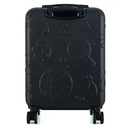 Валіза мала дитяча Semi Line 20 дюймів (S) дюймів (S) ABS-Plastic Black/Blue (T5889-2) - мініатюра 4