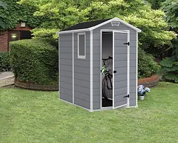Садовий будиночок Keter Manor 4x6S сірий - мініатюра 5