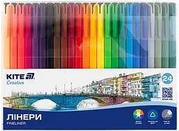Набір лінерів 24 кольори, 0,4 мм Creative K-1165 Kite