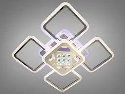 Світлодіодна люстра Diasha A8190/4+1HR LED 3color dimmer - мініатюра 4