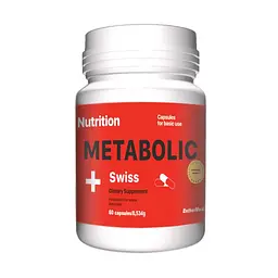 Вітаміни та мінерали EntherMeal Metabolic Swiss 60 капсул