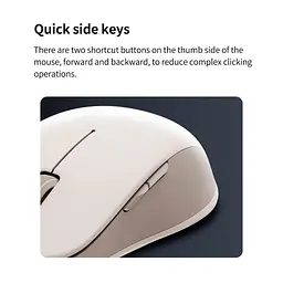 Мишка Xiaomi Dual-mode Wireless Mouse 2 White (BHR8849GL) (1122317) - мініатюра 8