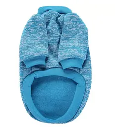 Кофта для собак та котів EcoToys Lake Blue S ряба блакитна A: 25 см B: 34 см C: 20 см 7087 - мініатюра 2