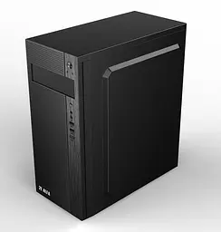 Корпус 2E ALFA Black, без БЖ, Mid Tower, для ATX / Micro ATX, 1хUSB 3.0, 2хUSB 2.0, 191x418x358 мм, 2.5 кг (2E-E185) - мініатюра 3