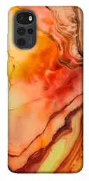 Чохол Demsky Червоний корал мармур для Motorola Moto G22