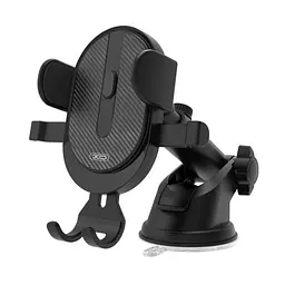 Автотримач XO C60 Suction cup outlet Car holder Чорний