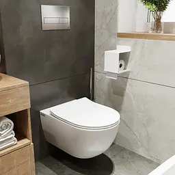 Тримач для туалетного паперу Nice & Cozy Universal білий - мініатюра 3